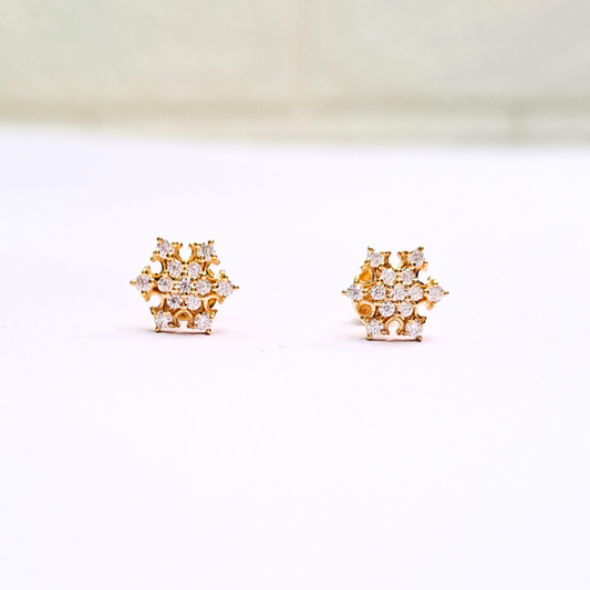 Nainika Diamond Earrings (0.23CT)