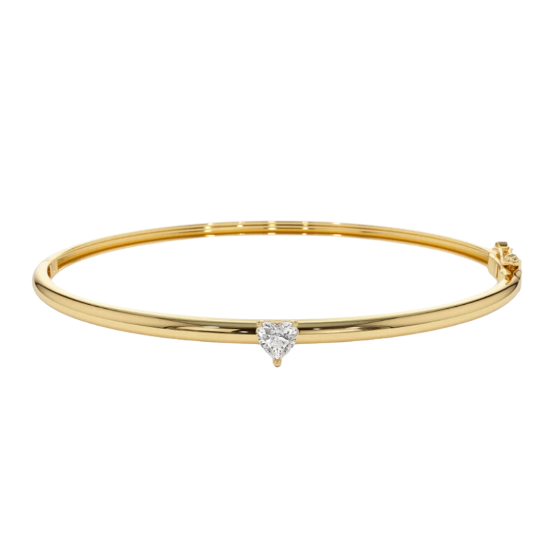 Heart Bangle (0.25 CT)