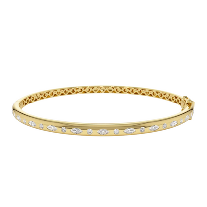 Multishape Diamond Bangle (0.65 CT)