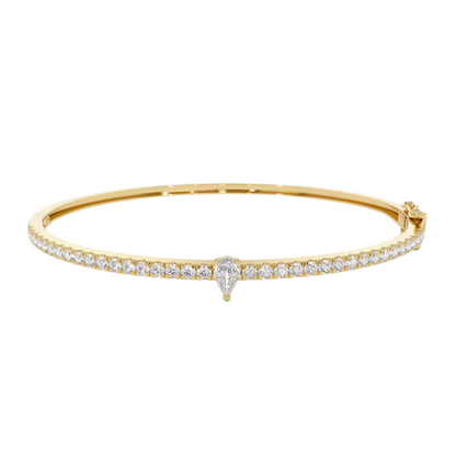 Pear Bangle (1.05 CT)