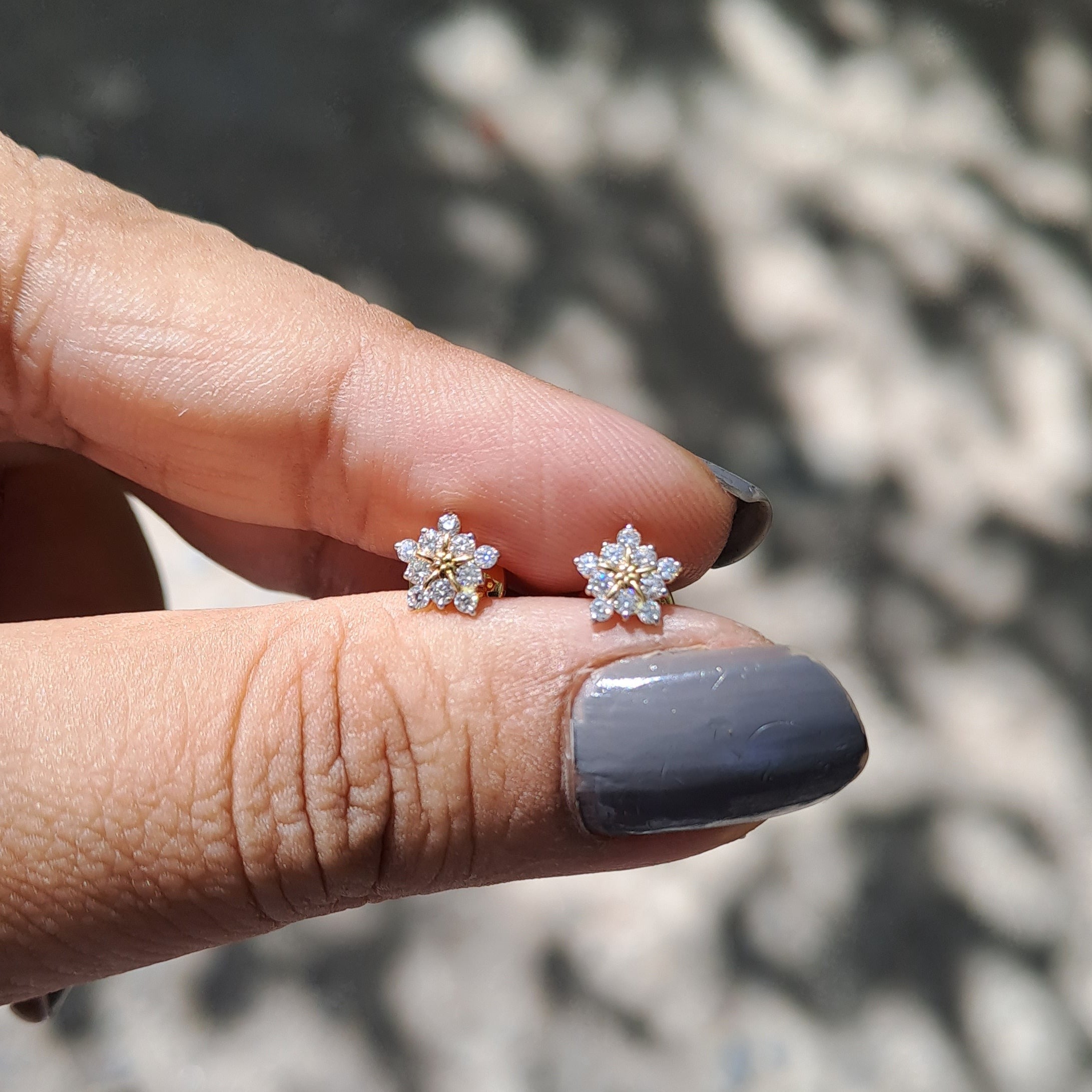 Kid on sale diamond earrings