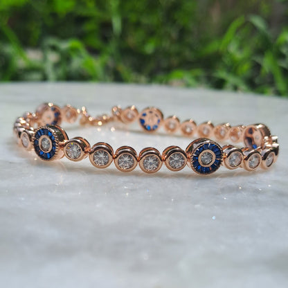 Evil Eye Bracelet 14KT Gold