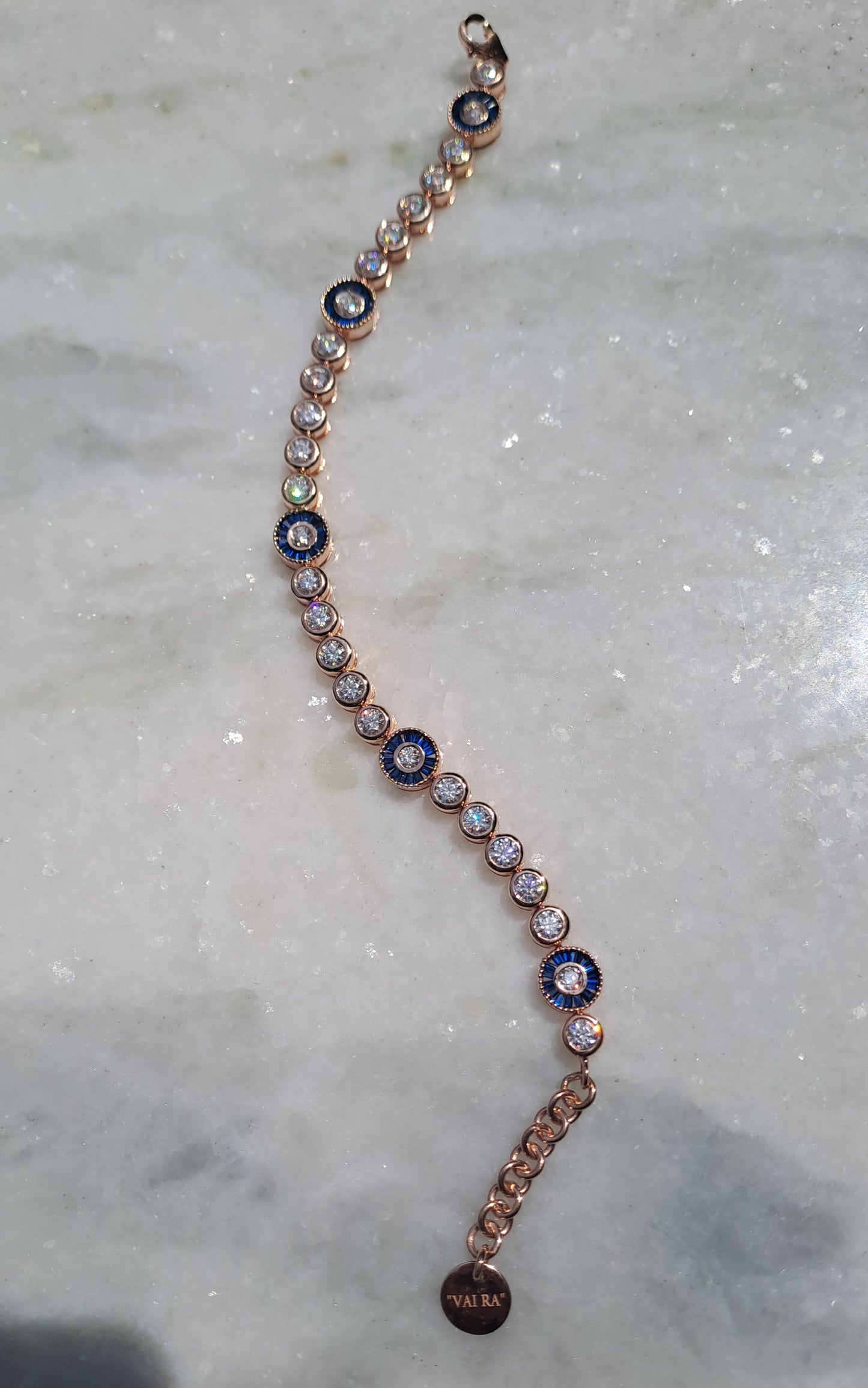 Evil Eye Bracelet 14KT Gold