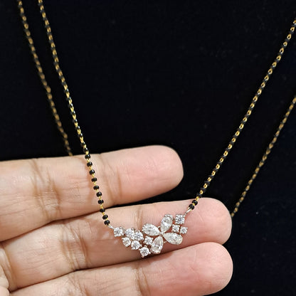 Moissanite Diamond Mangalsutra