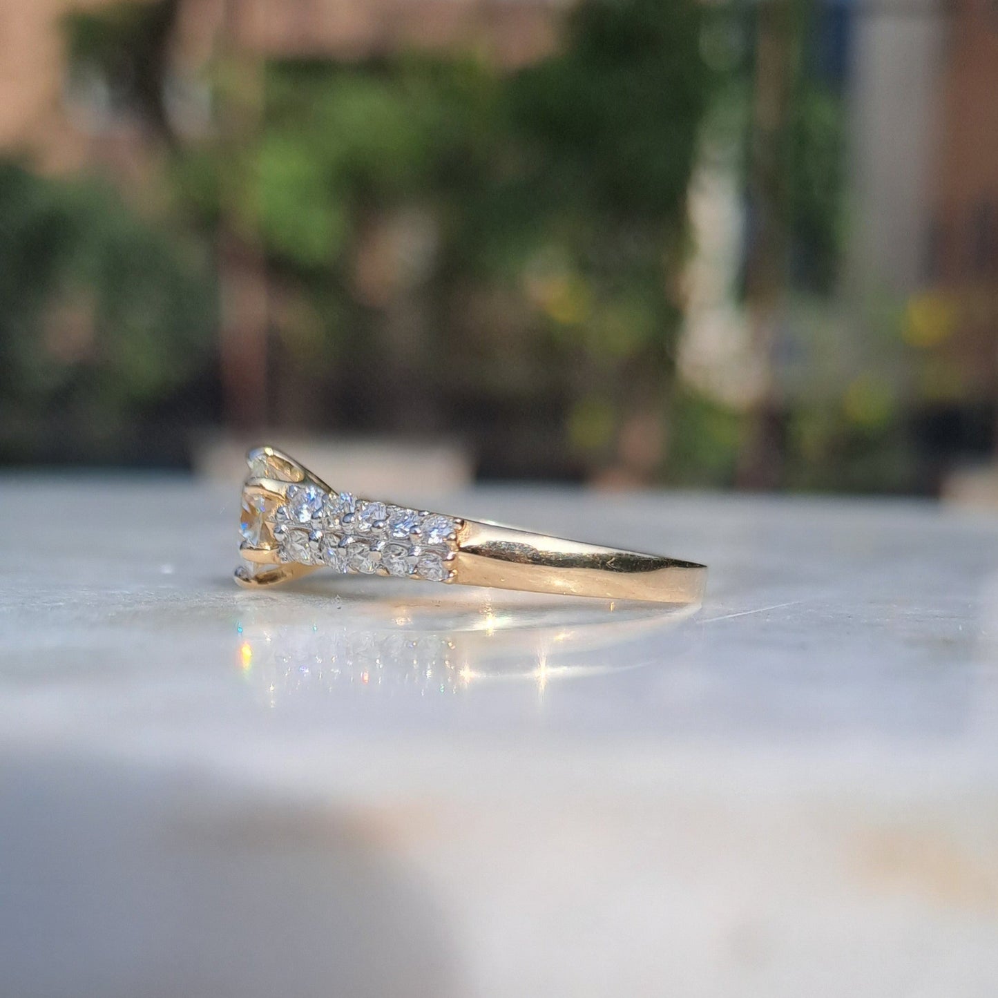 Ora Ring 18Kt Gold (Next Day Ship)