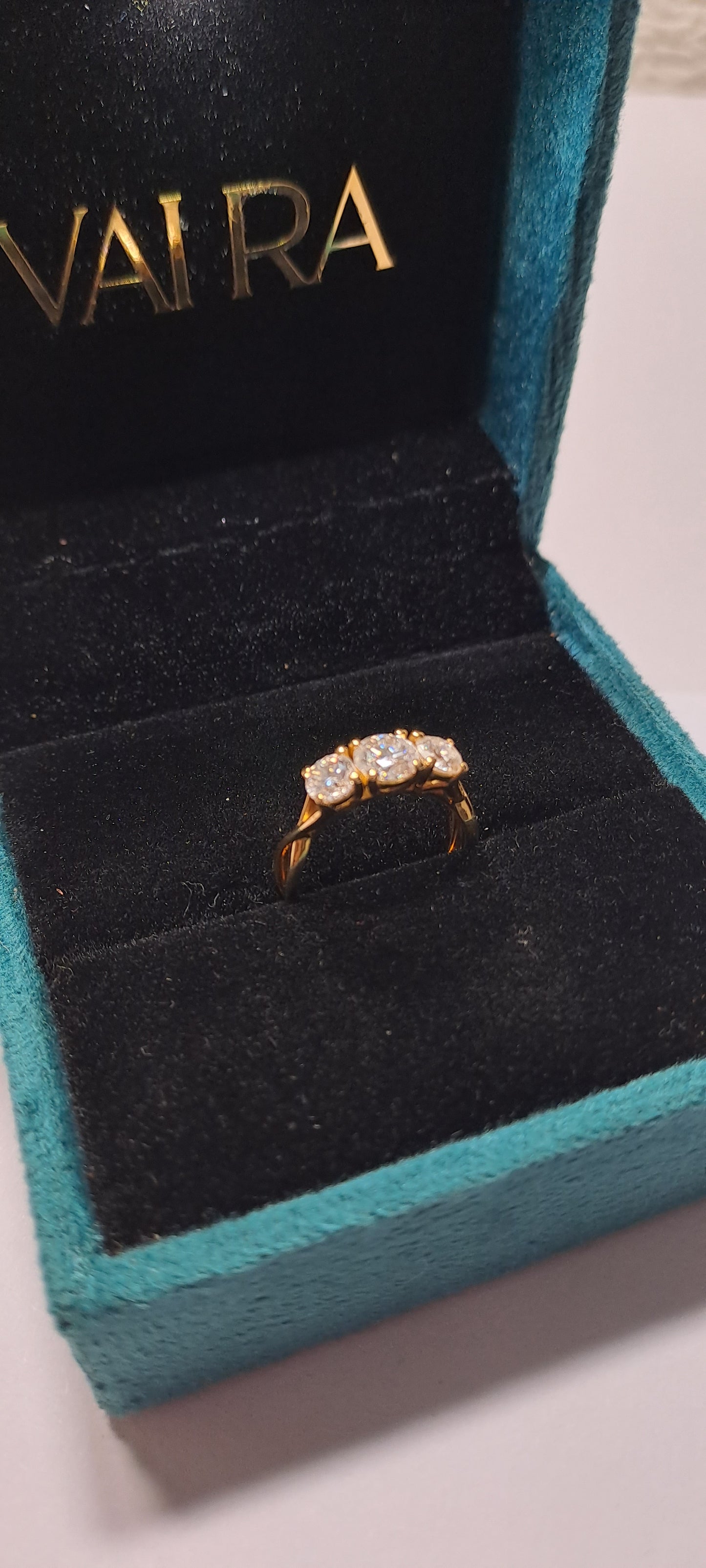 Vijaya Ring (1.25 CT on 14kt Gold)