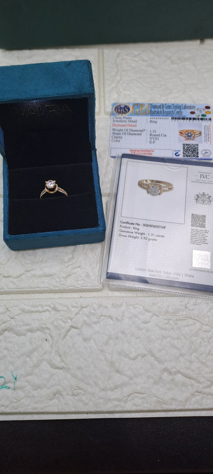 Livia Ring 18KT Gold (Next Day Ship)