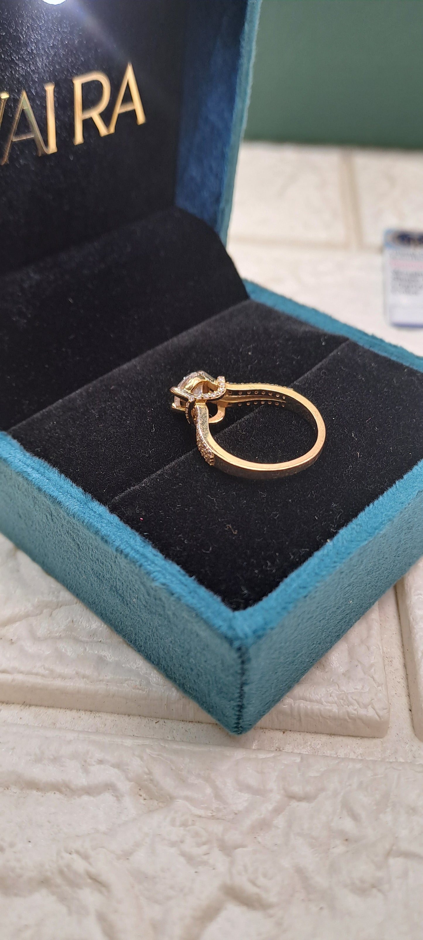 Livia Ring 18KT Gold (Next Day Ship)