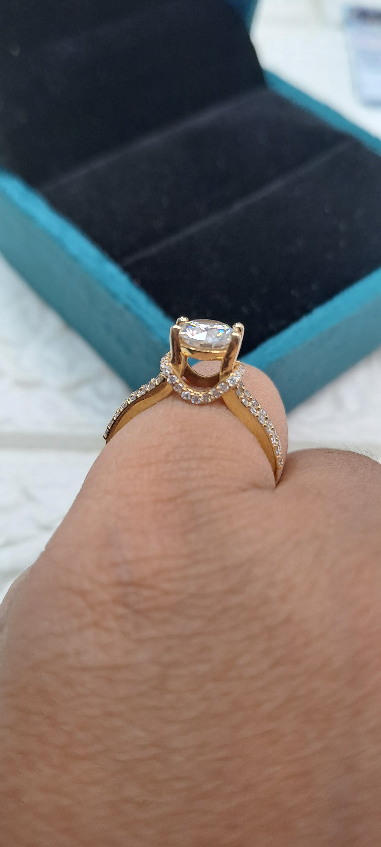 Livia Ring 18KT Gold (Next Day Ship)