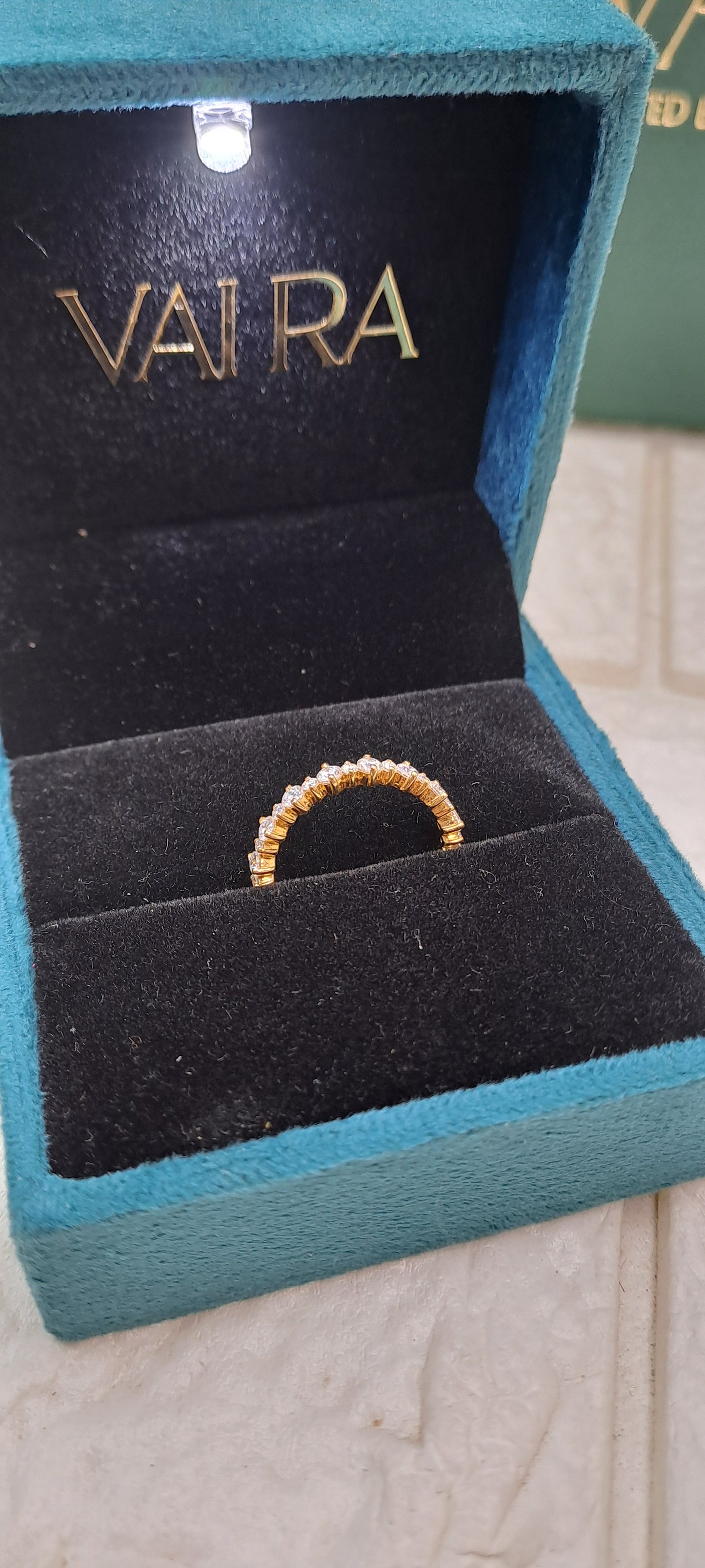 Beleza Three-Fourth Eternity Band (1.08 CT in 18Kt Gold) Next Day Ship