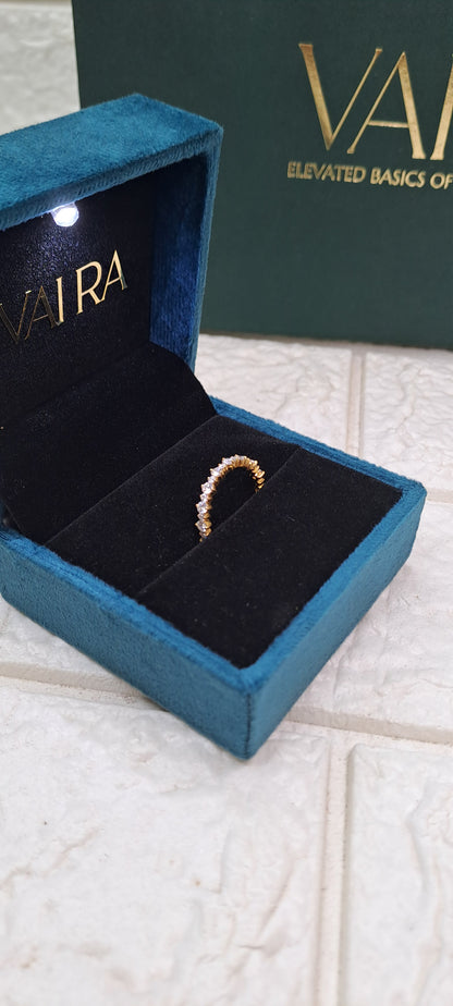 Beleza Three-Fourth Eternity Band (1.08 CT in 18Kt Gold) Next Day Ship