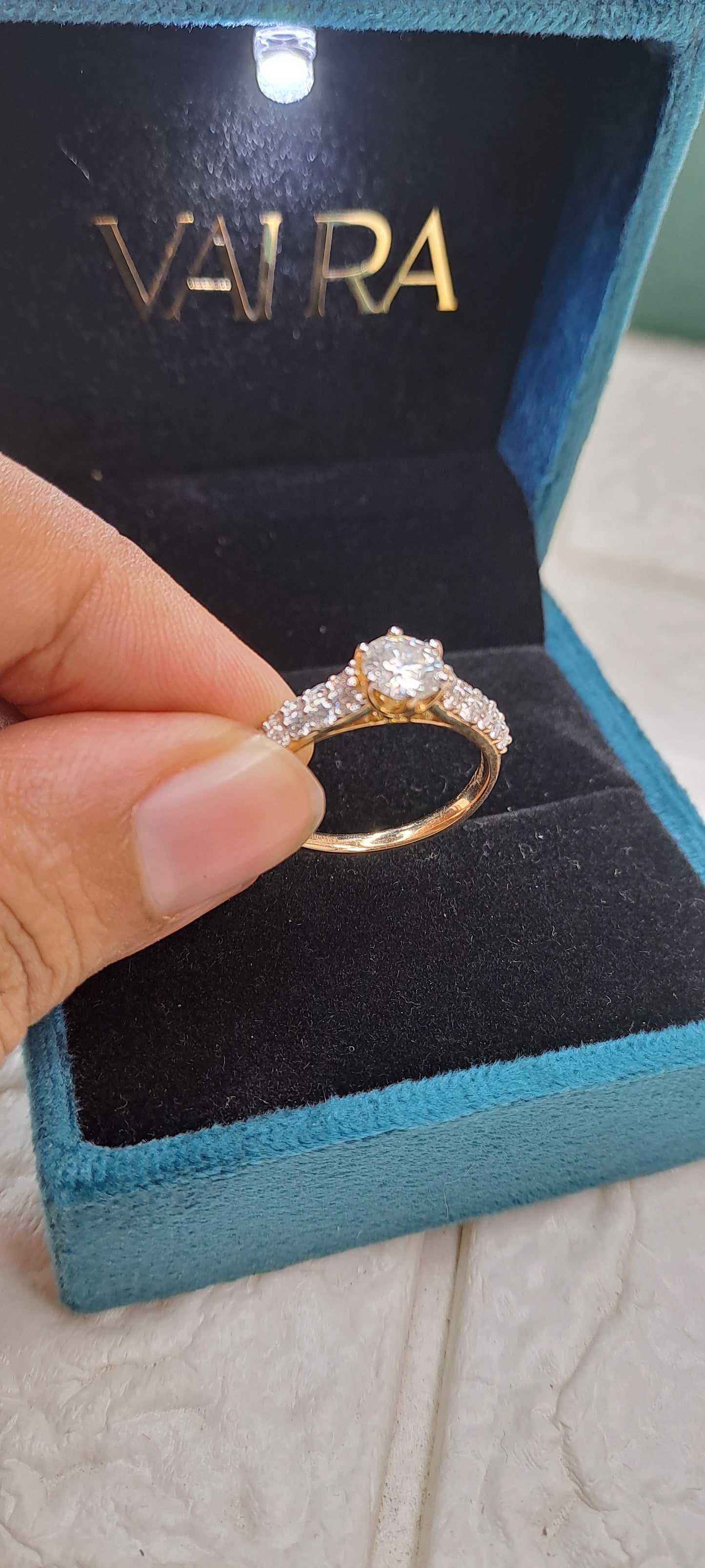 Ora Ring 18Kt Gold (Next Day Ship)