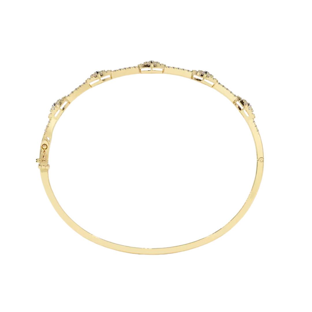 Alisha Bangle (0.99 CT)