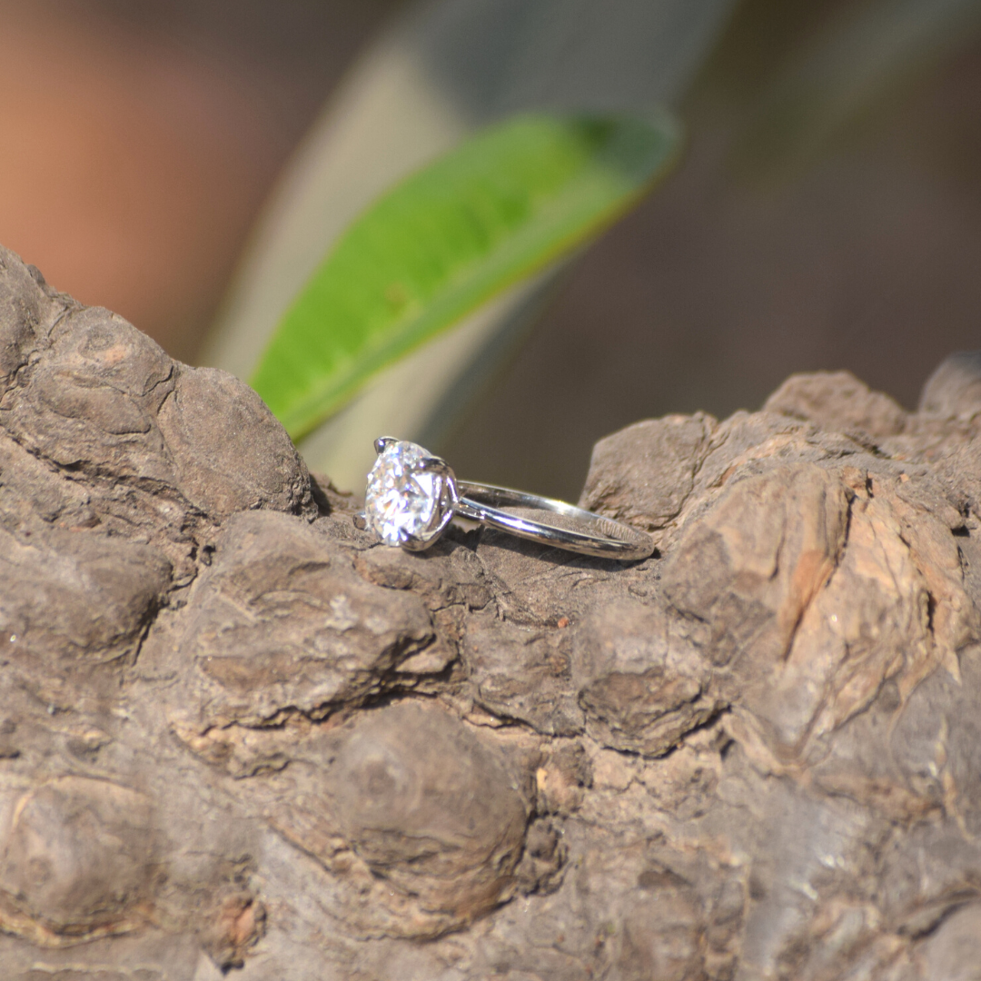 Adhitri Solitaire Ring (1-3 CT)