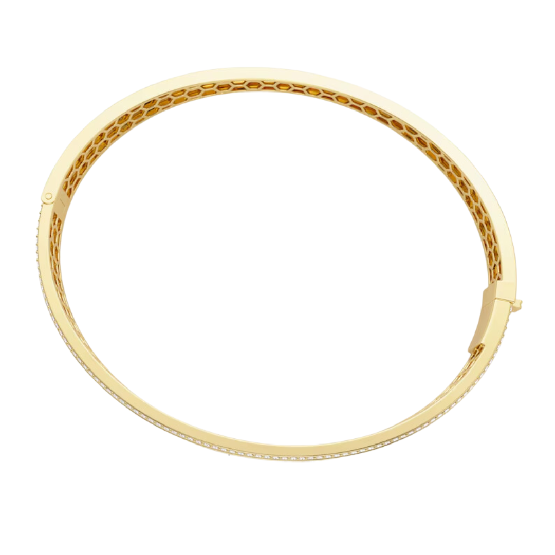 Round Diamond Bangle (2 CT)