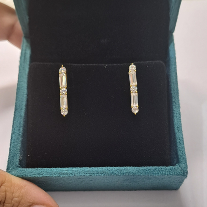 Bar Earring (2.07 CT)