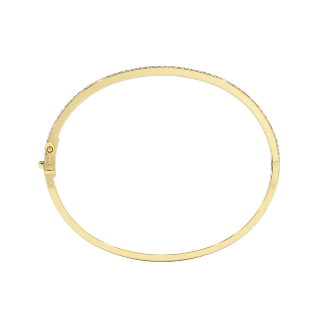 Baugette Bangle 2 (2.6 CT)