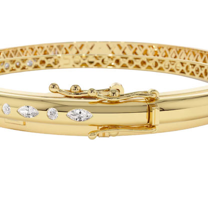 Multishape Diamond Bangle (0.65 CT)