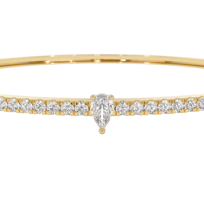 Pear Bangle (1.05 CT)