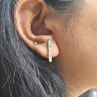 Bar Earring (2.07 CT)