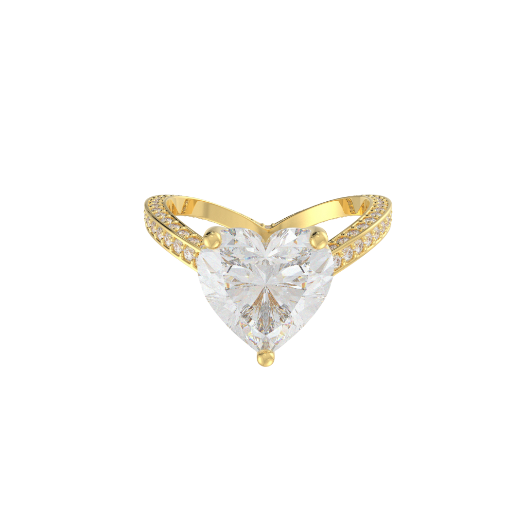 Aliena Heart Vanki Ring - 2.69 Ct