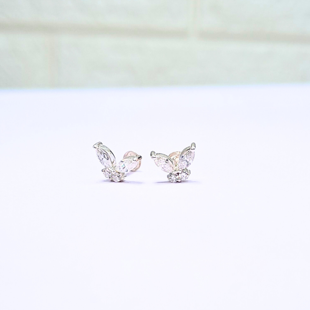 Butterfly Piercing Earrings