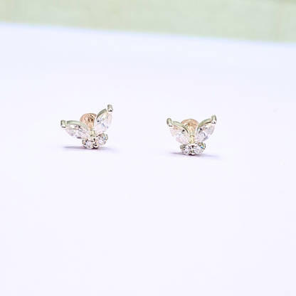 Butterfly Piercing Earrings