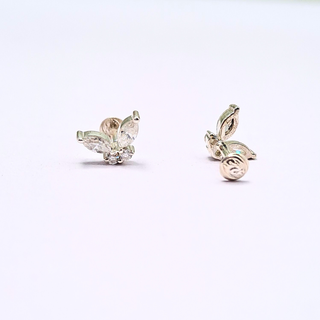 Butterfly Piercing Earrings