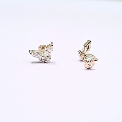 Butterfly Piercing Earrings