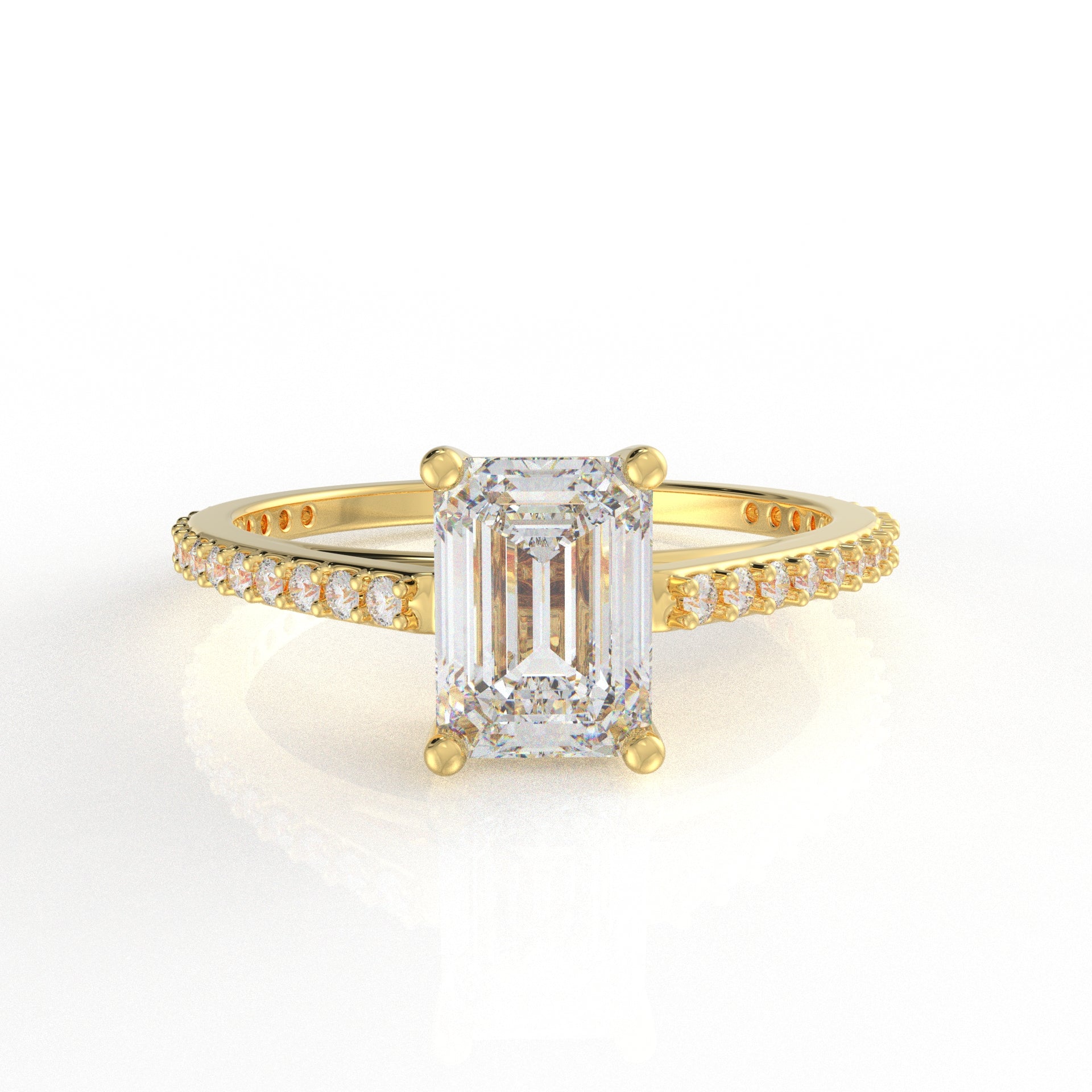 Avery Solitaire Ring (1CT - 2CT)