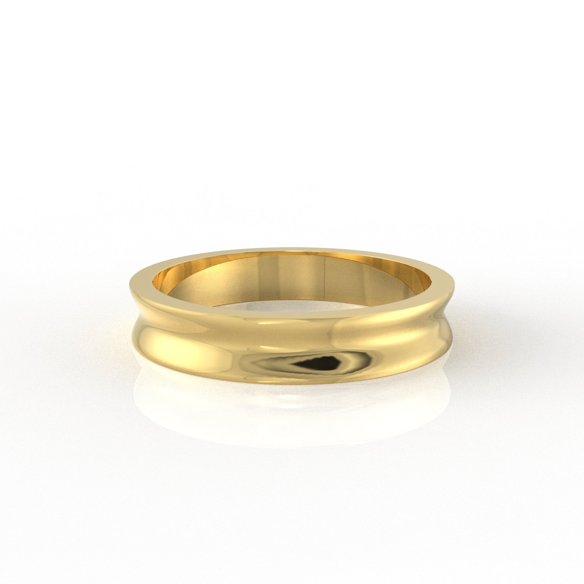 Achyut platinum and gold band for men by Vai Ra