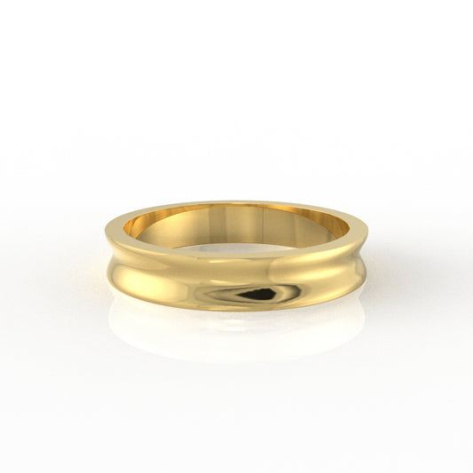 Achyut platinum and gold band for men by Vai Ra