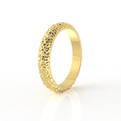 Yash Organic Men's Band in Gold and Platinum by Vai Ra