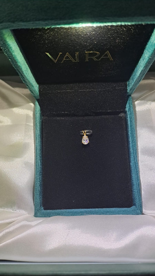 Pear Pendant (0.72 CT in 14KT Gold)