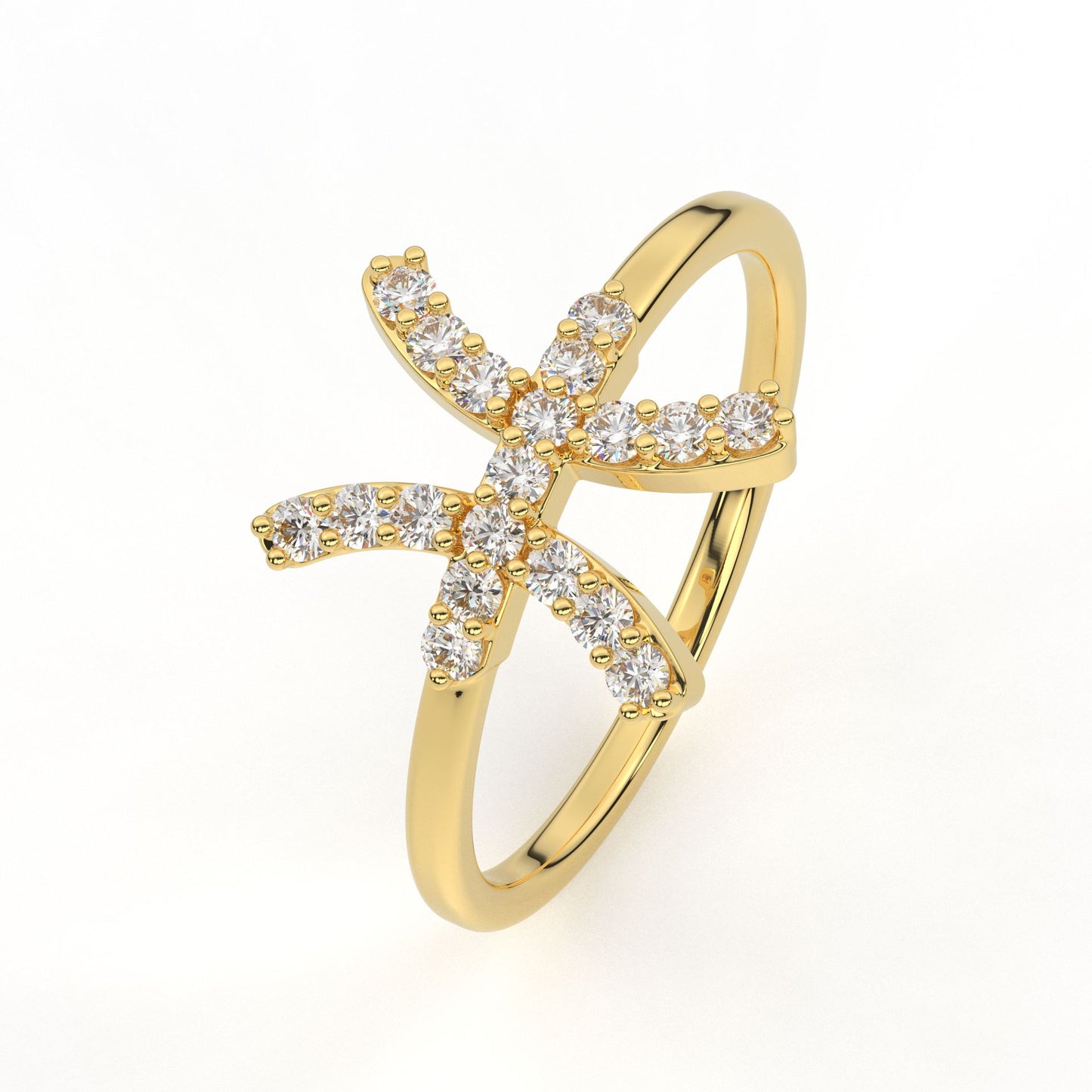 Personalised Zodiac Dainty Ring