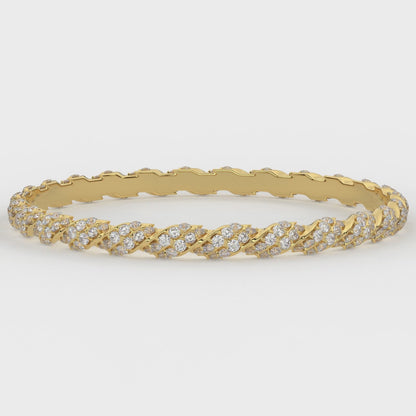 Aaloka Bangle (2.67 CT)