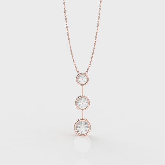 Cora Pendant 3.38 Carat Moissanite diamond