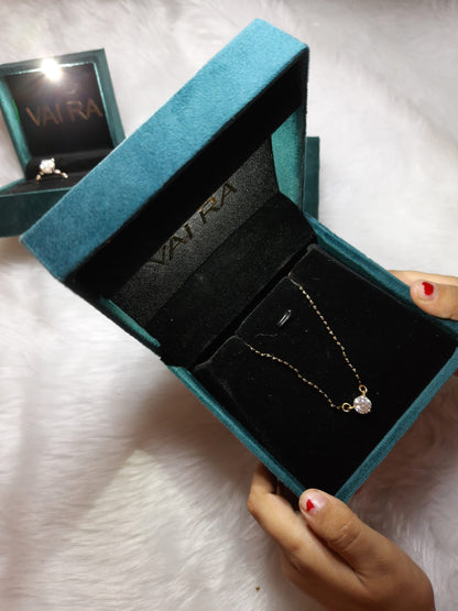 Dainty Solitaire Mangalsutra (0.5 CT)