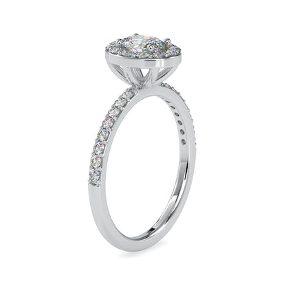 The Ava Ring - Moissanite Diamond