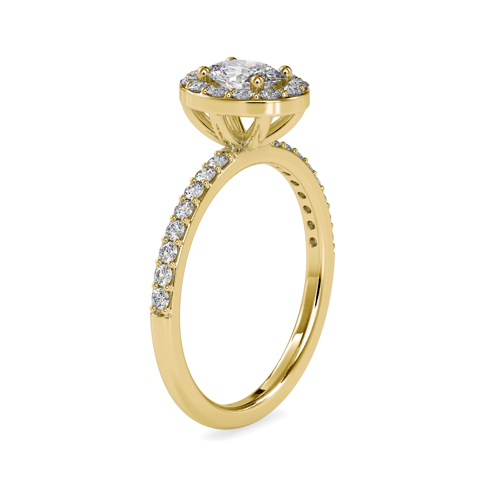 The Ava Ring - Moissanite Diamond