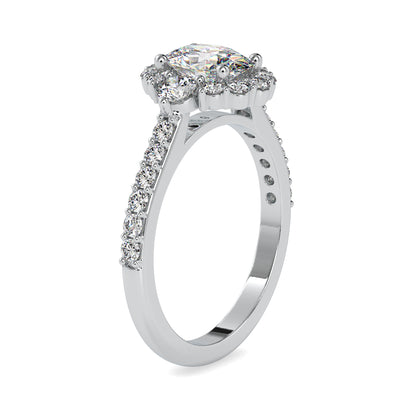 Vai Ra Diamond Moissanite Ring