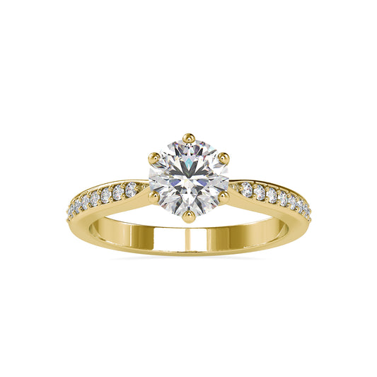 The Isabella Ring (1.28 CT) moissanite diamond