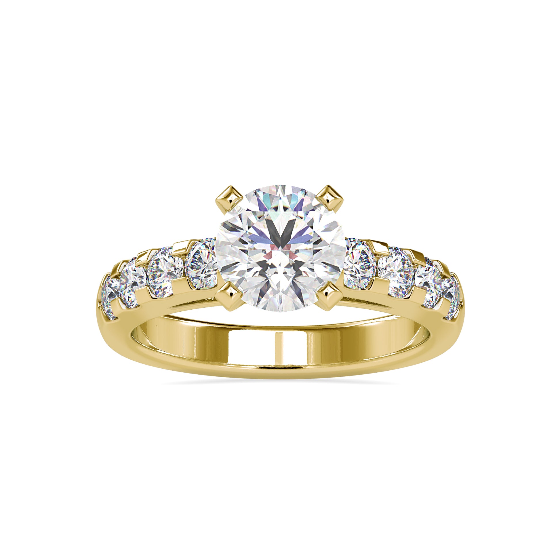 The Flavia Ring - Vai Ra Moissanite Diamond