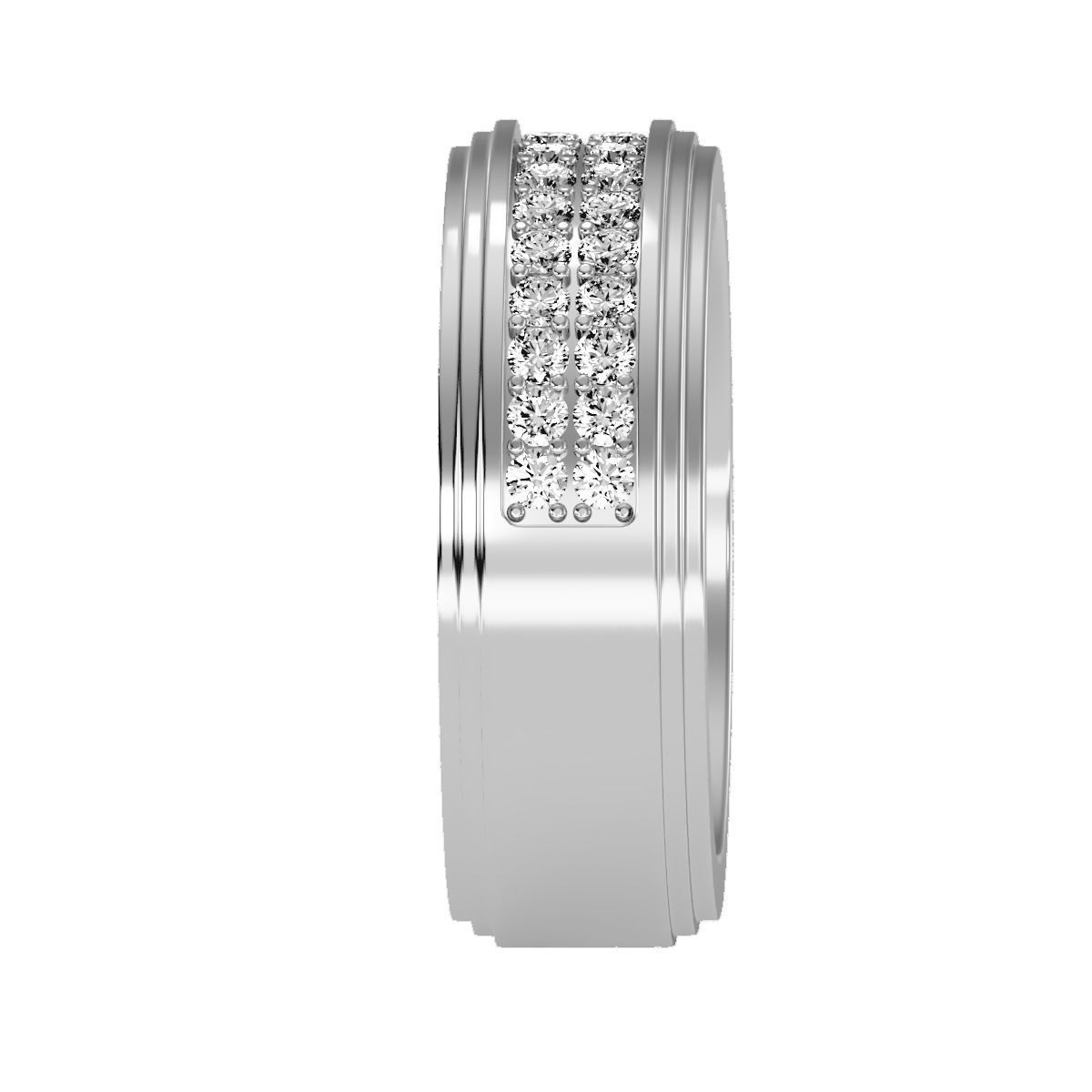 Moissanite Men Ring - 1.09 Ct - 112021MR14