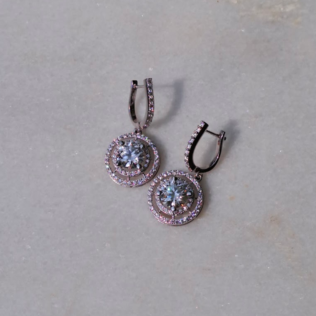 Cubic Zirconia Earrings – AryaFashions