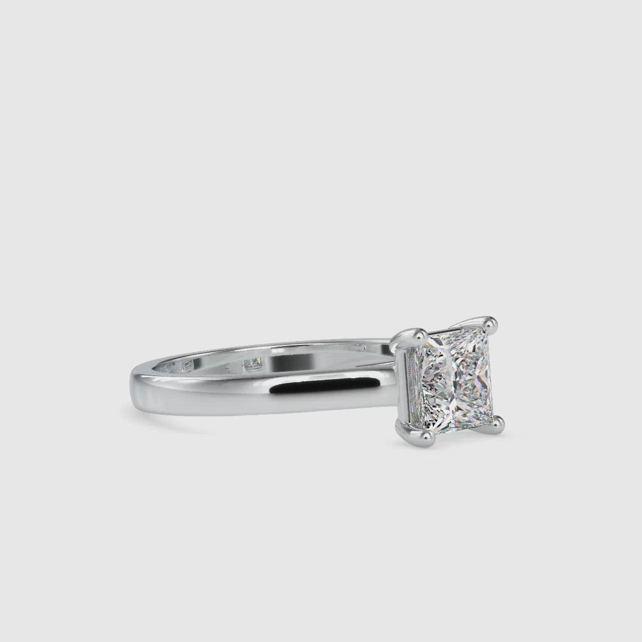 Lab Diamond and Moissanite Ring