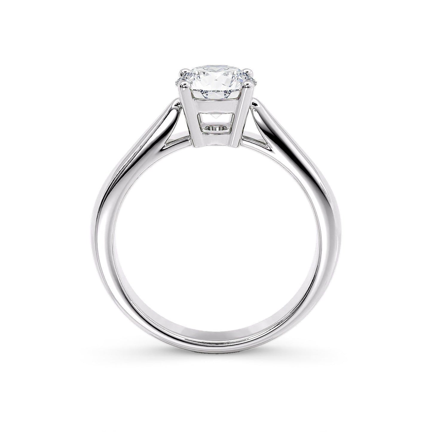 Moissanite Sterling Silver Ring - 1.08 Ct - CG068