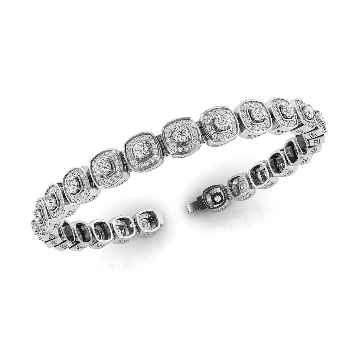 Moissanite Mya Bracelet - 3.47 Cts