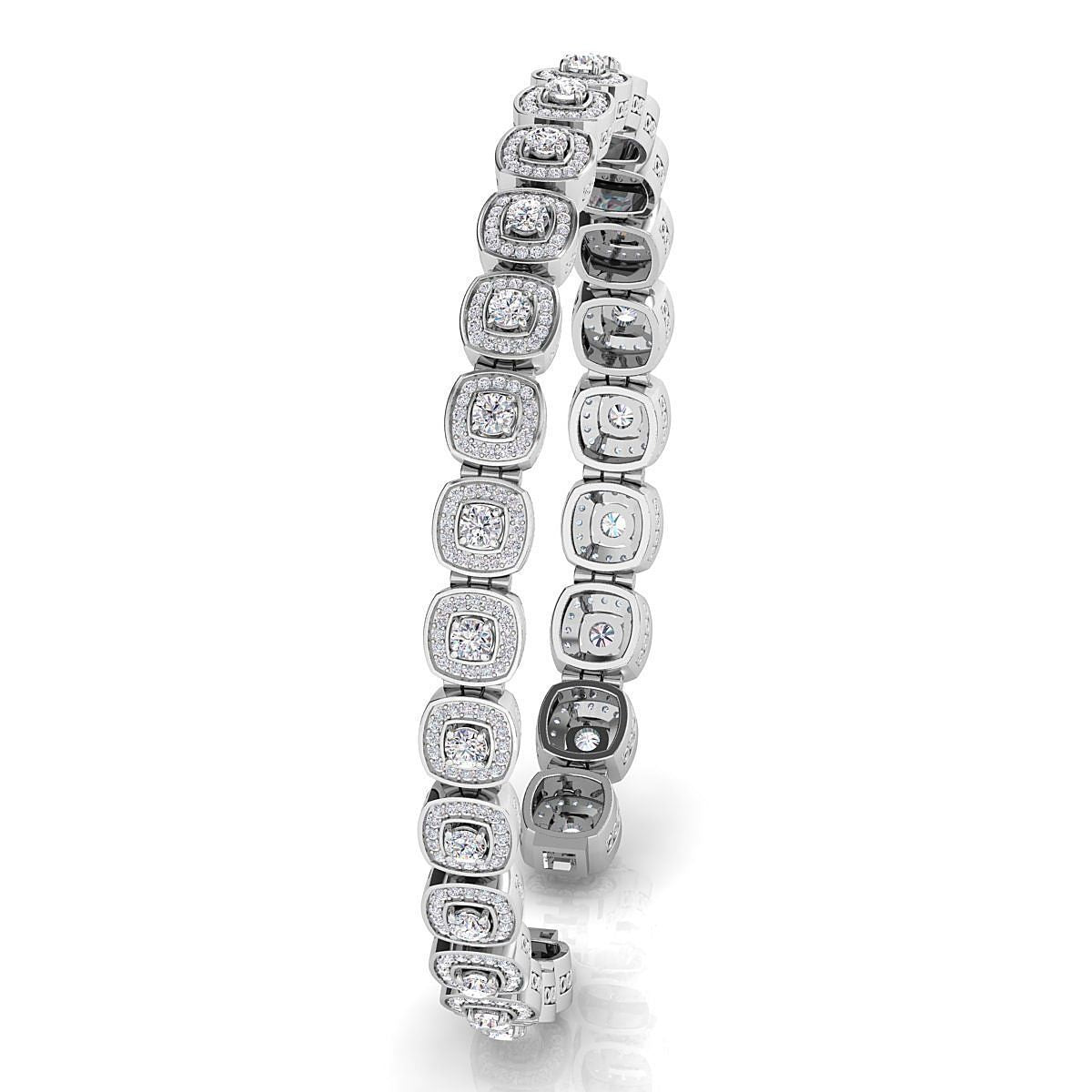 Moissanite Mya Bracelet - 3.47 Cts