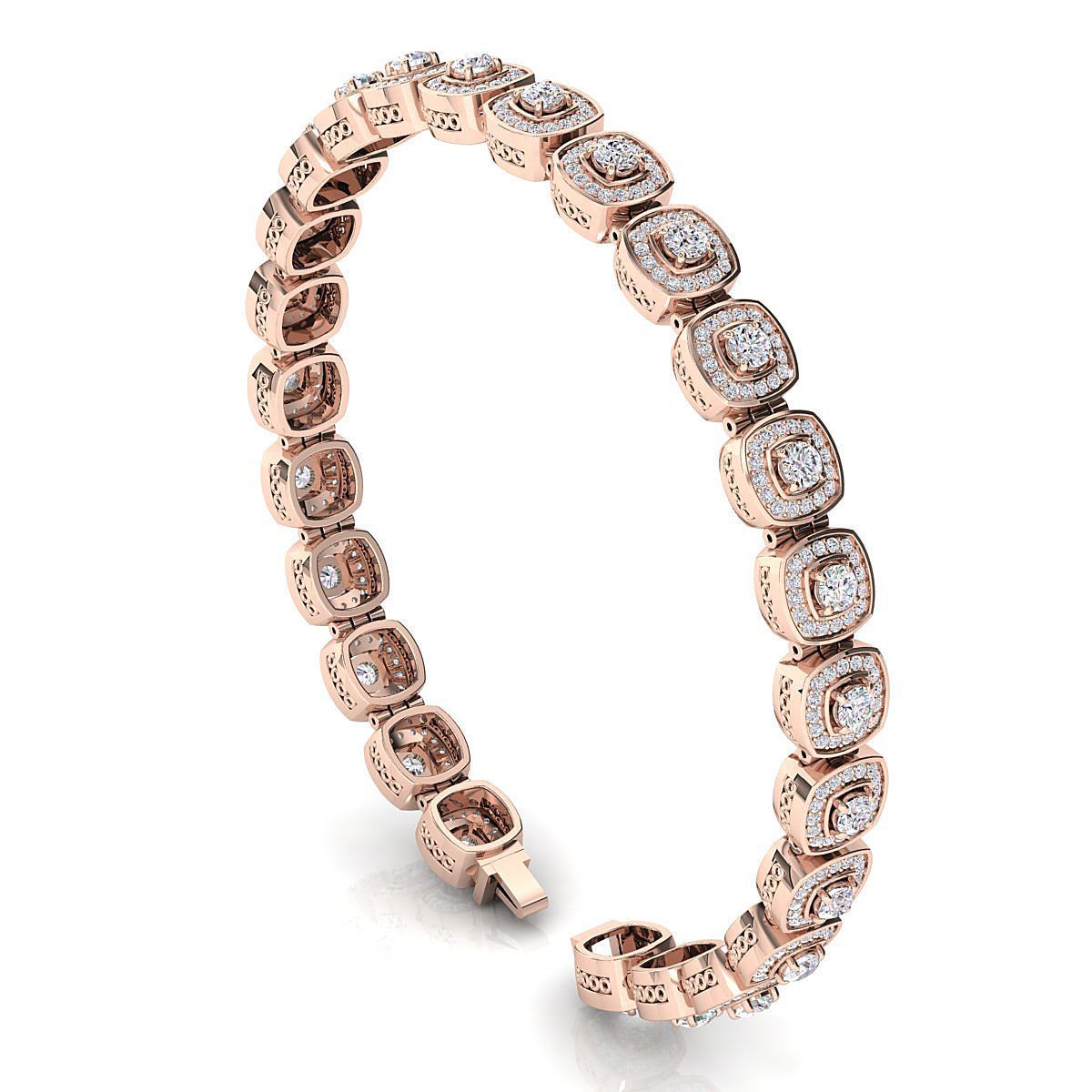 Moissanite Mya Bracelet - 3.47 Cts